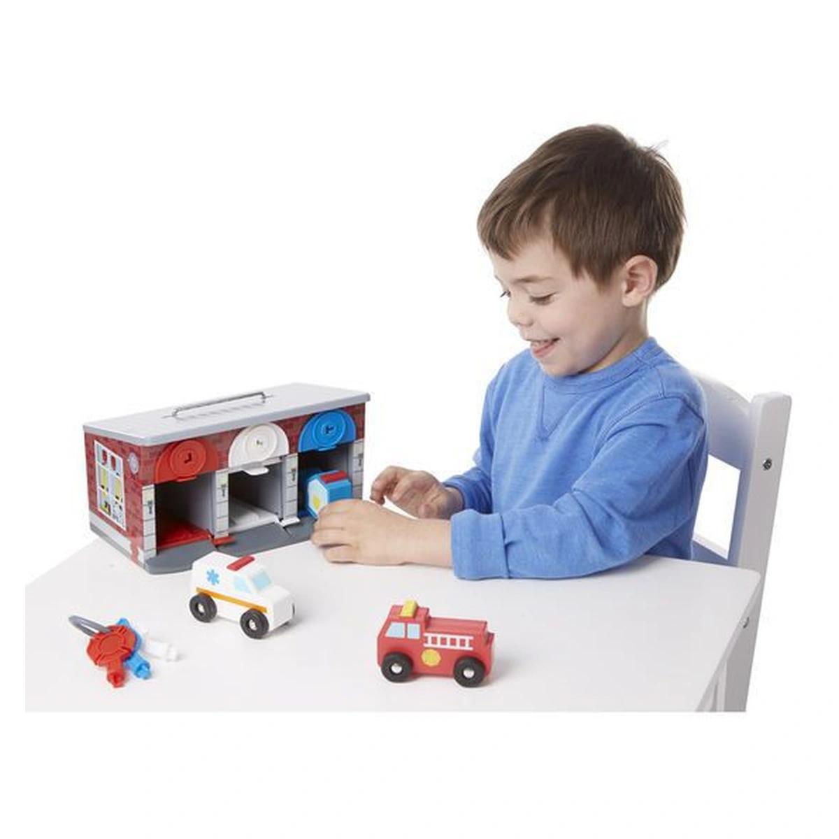 Garaj cu incuietori Echipa de interventie - Melissa and Doug [1]