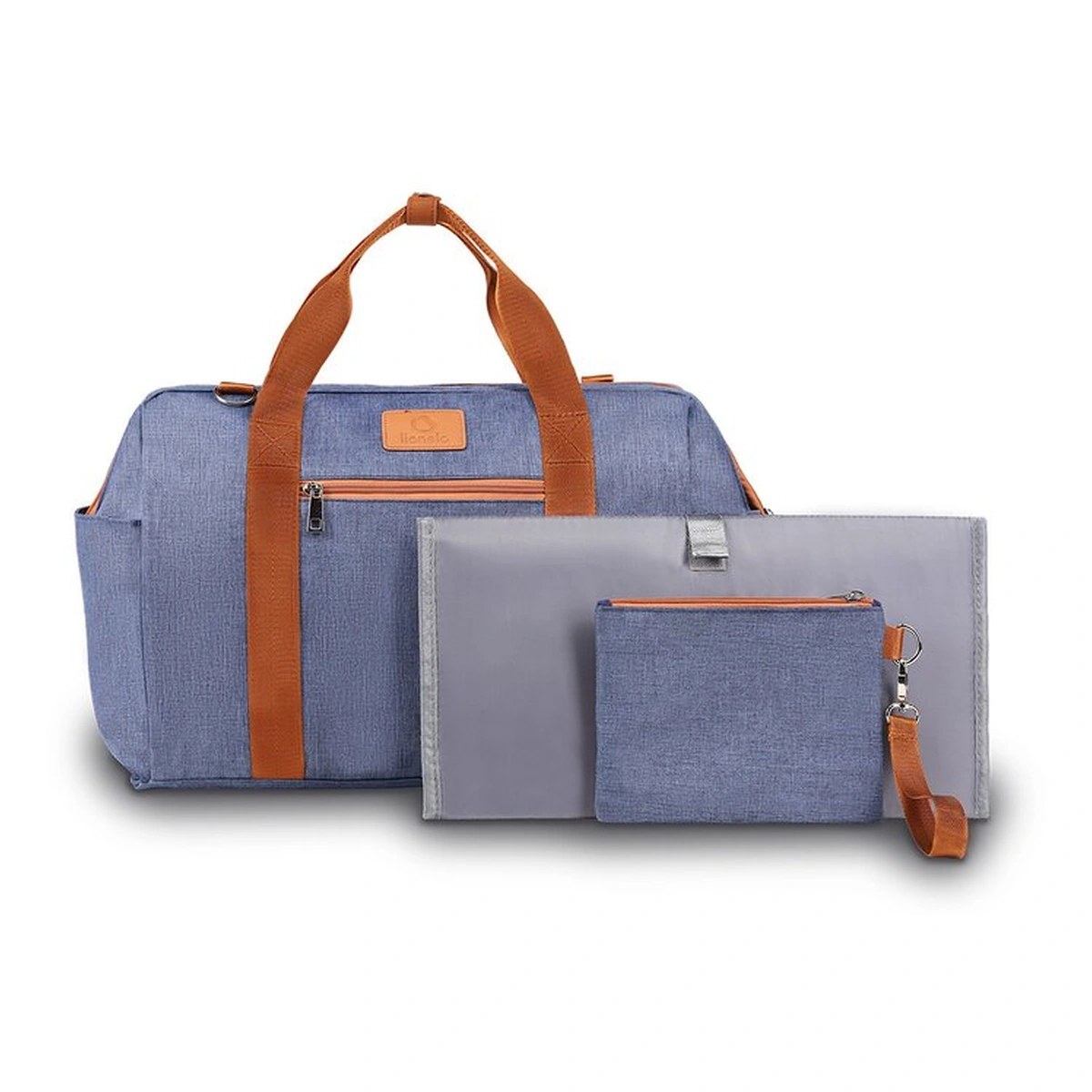 Genti pentru mamici - Geanta pentru mamici, Lionelo, Ida, Cu multiple compartimente, Albastru