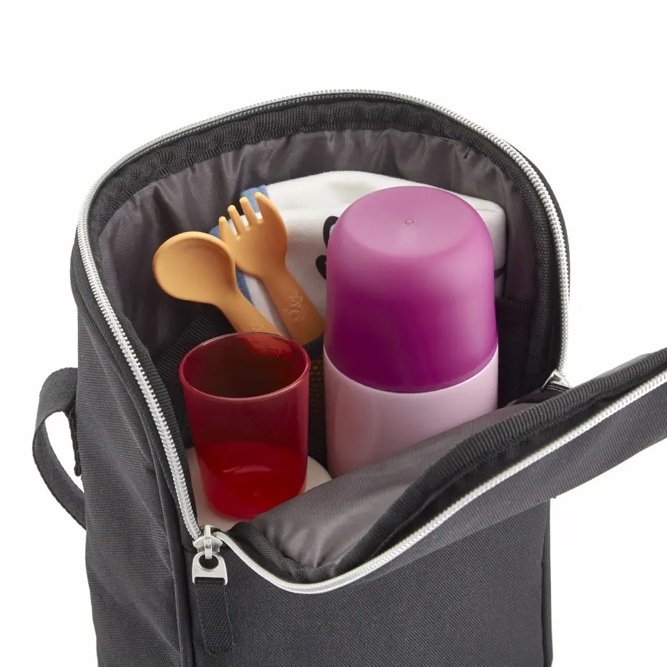 Genti pentru mamici - Geanta termoizolanta BabyJem Handy Travel Negru