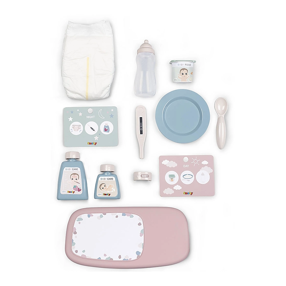 Gentuta pentru ingrijire papusi Smoby Baby Nurse crem [1]