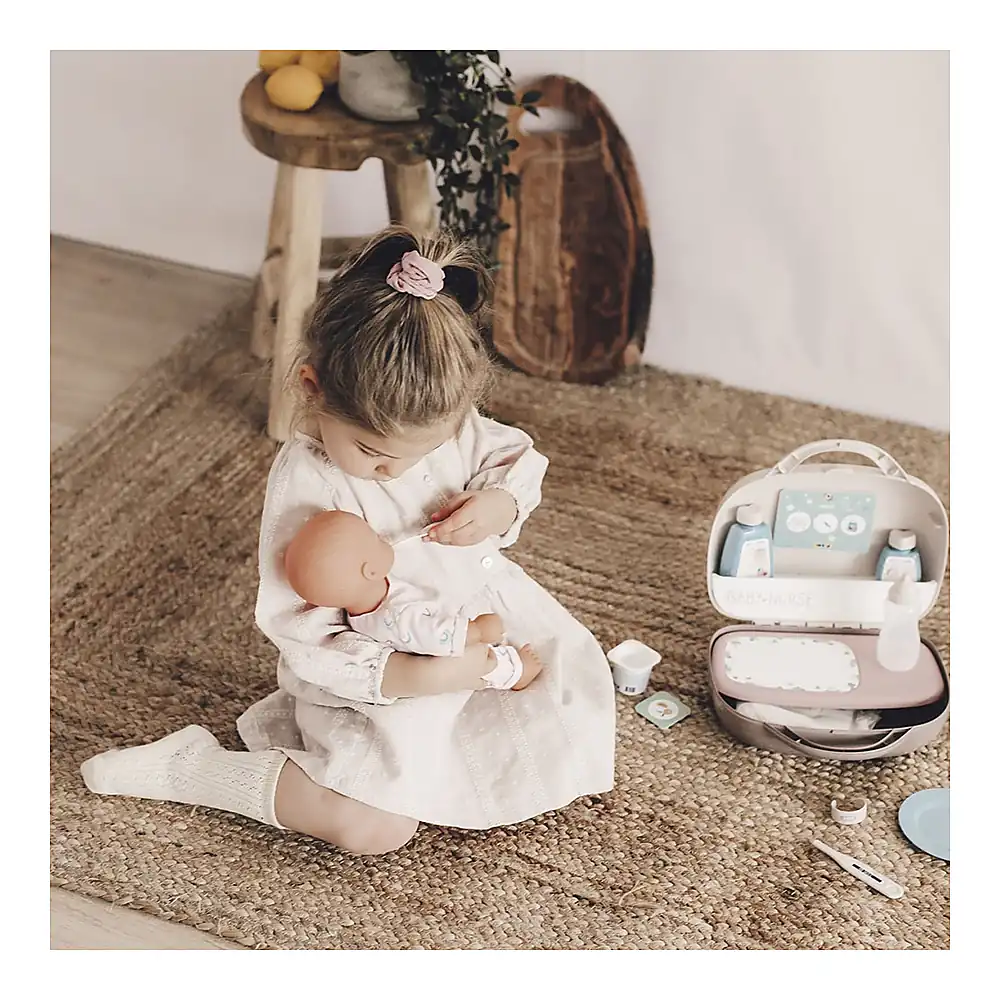 Gentuta pentru ingrijire papusi Smoby Baby Nurse crem [4]