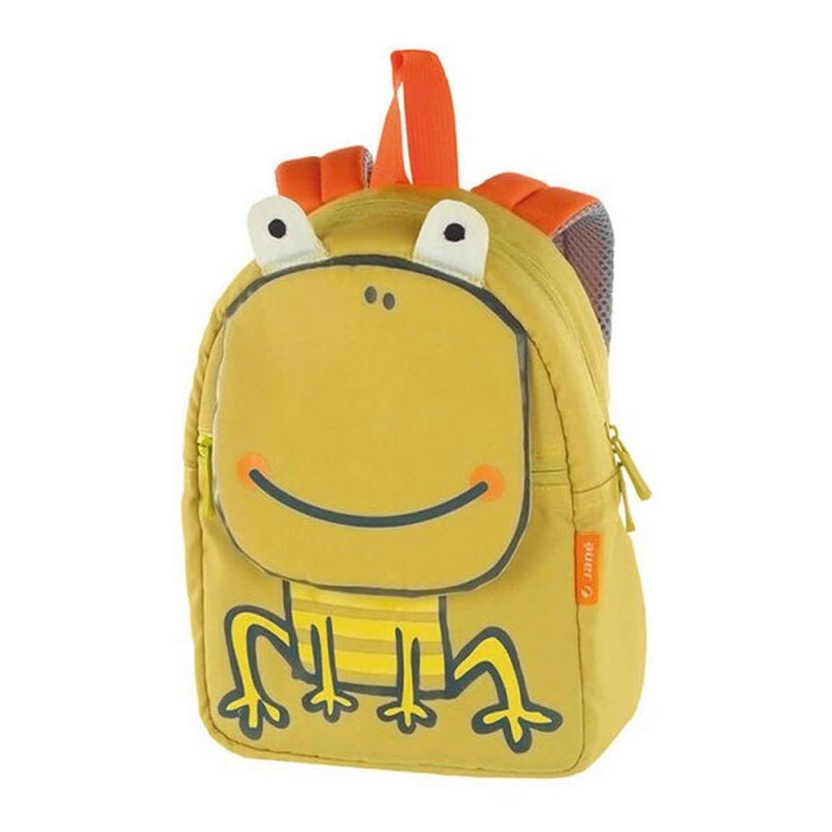 Ghiozdane - Ghiozdanel, Jane, Frog, compartiment interior pentru sticla, 20.5 x 9 x 30 cm