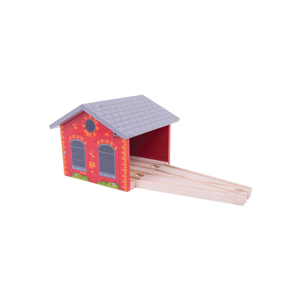 Trenulete si accesorii - Hangar dublu pentru locomotive -New edition