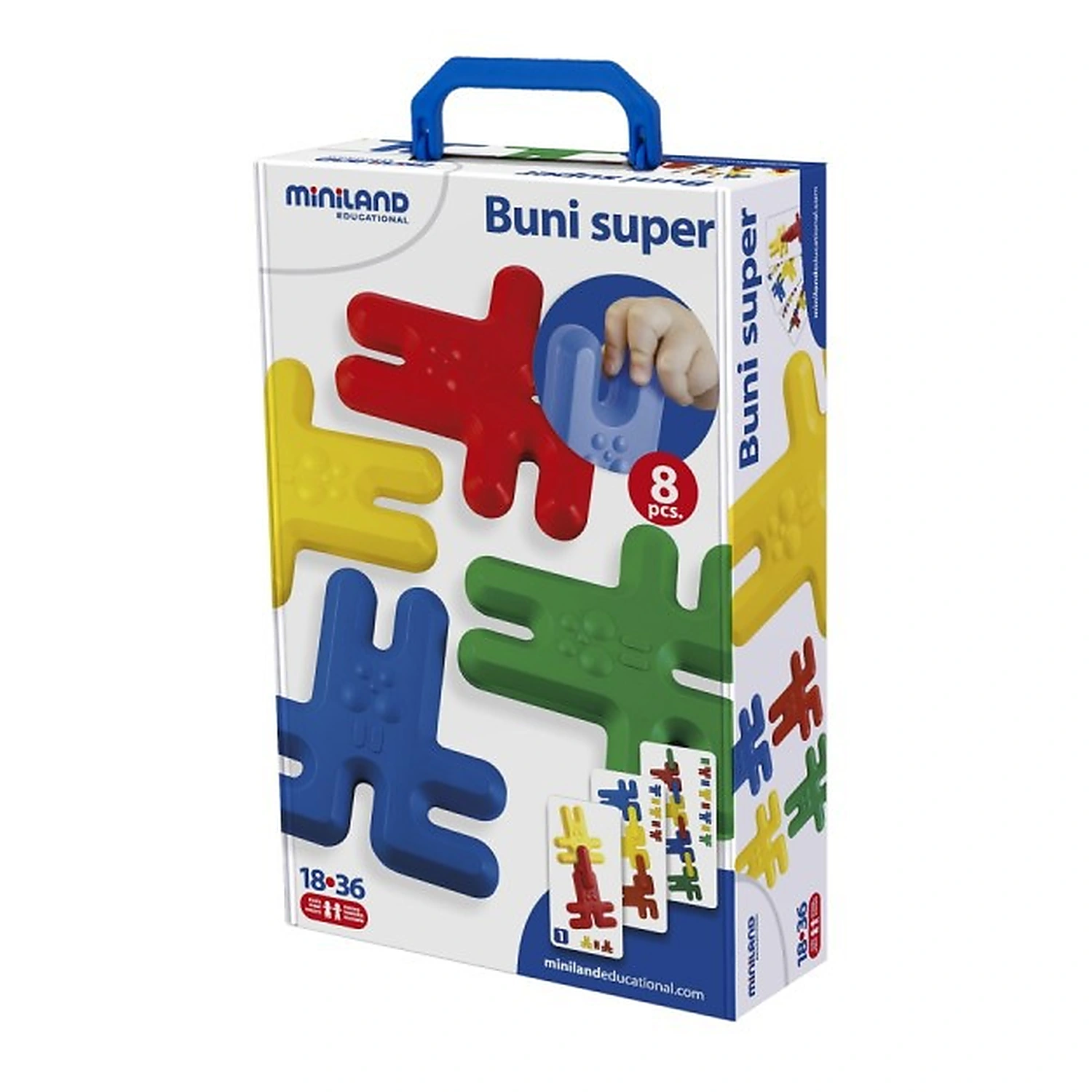 Jocuri de indemanare - Iepurasi mari de imbinat 8 Miniland