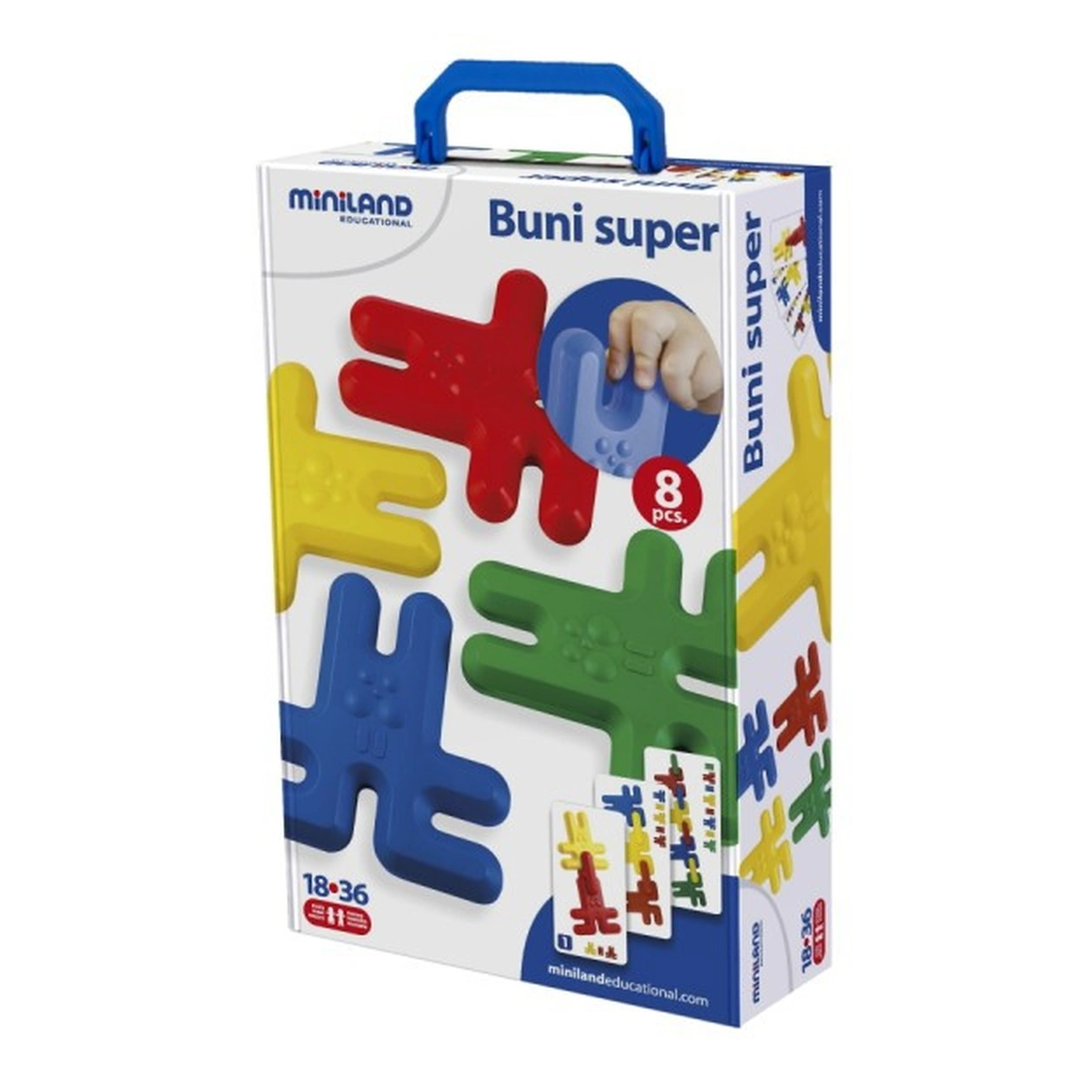 Jocuri de indemanare - Iepurasi mari de imbinat 8 Miniland