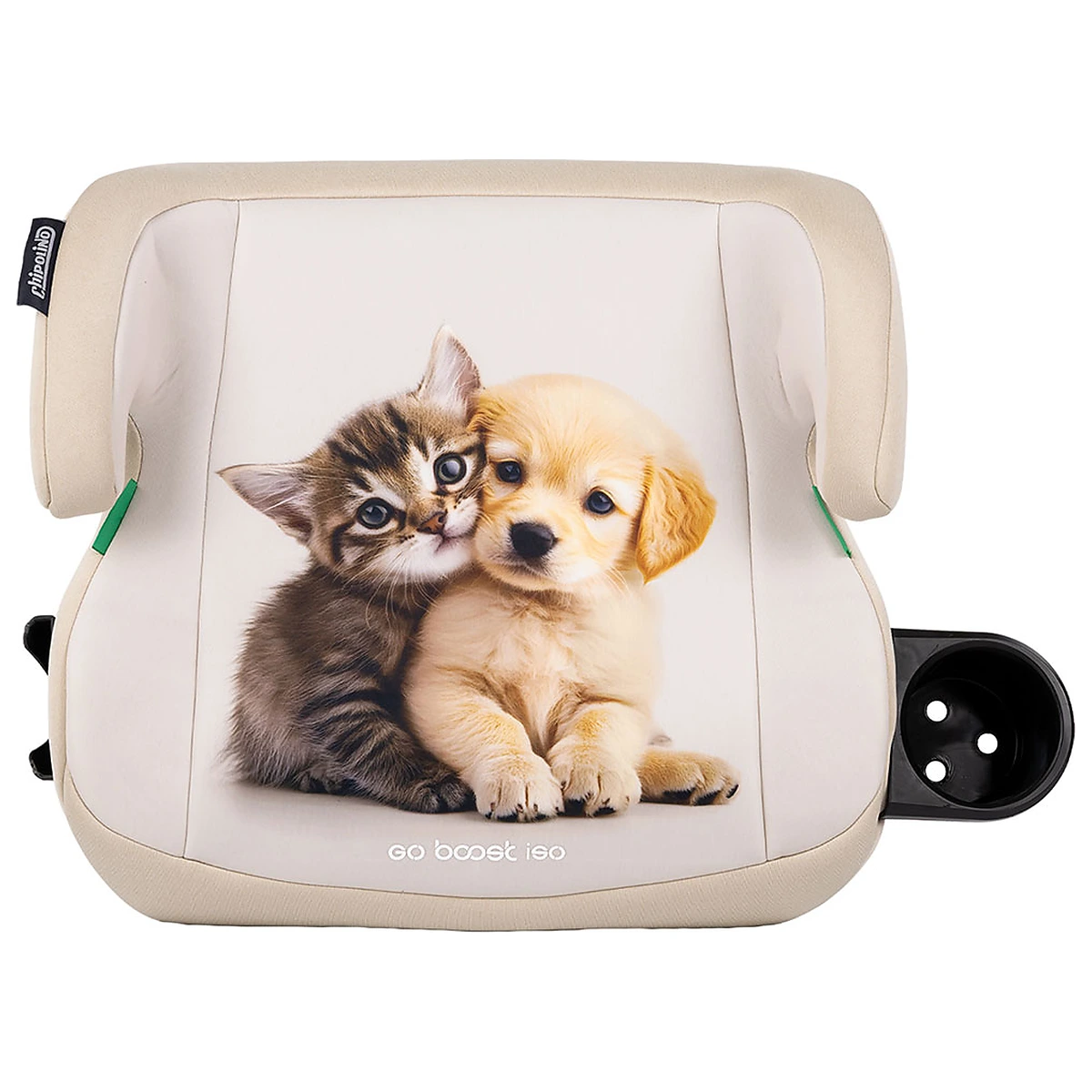 La plimbare - Inaltator auto Chipolino Go Boost Iso I-Size 125-150 cm cu sistem Isofix kitten & puppy