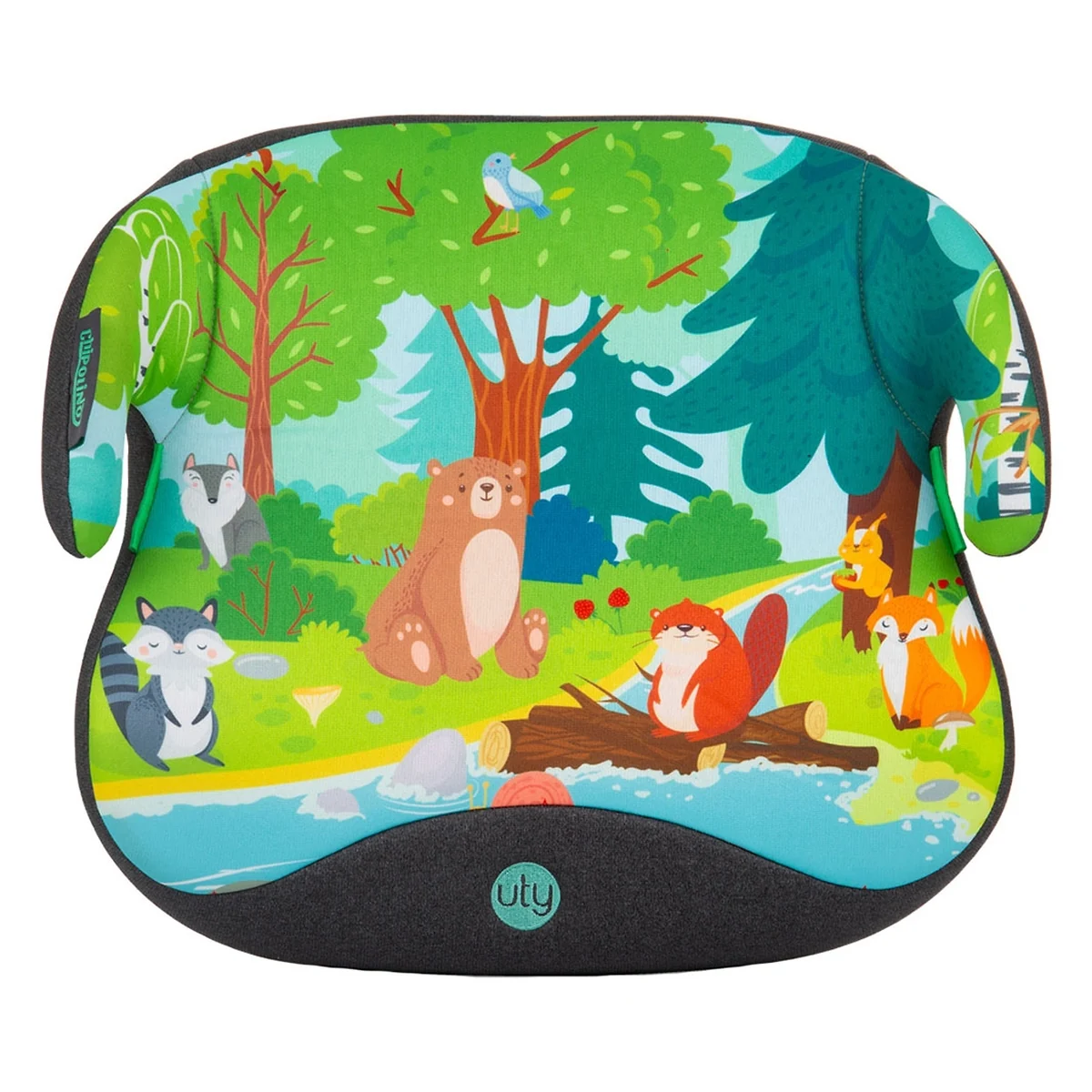 Scaune auto - Inaltator auto Chipolino Uty I-Size 125-150 cm forest