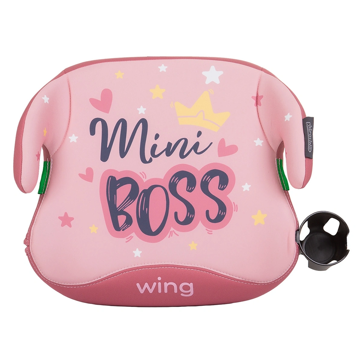 Inaltatoare auto - Inaltator auto Chipolino Wing I-Size roz mini boss