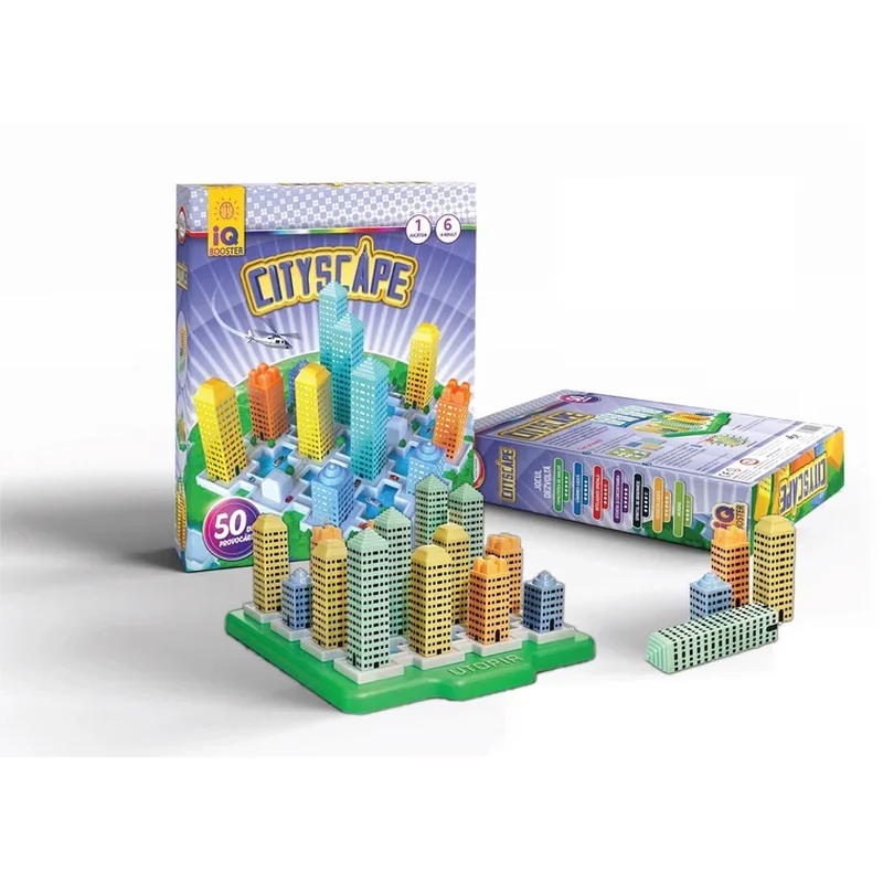 Jocuri si creativitate - IQ Booster - Cityscape Editie in romana
