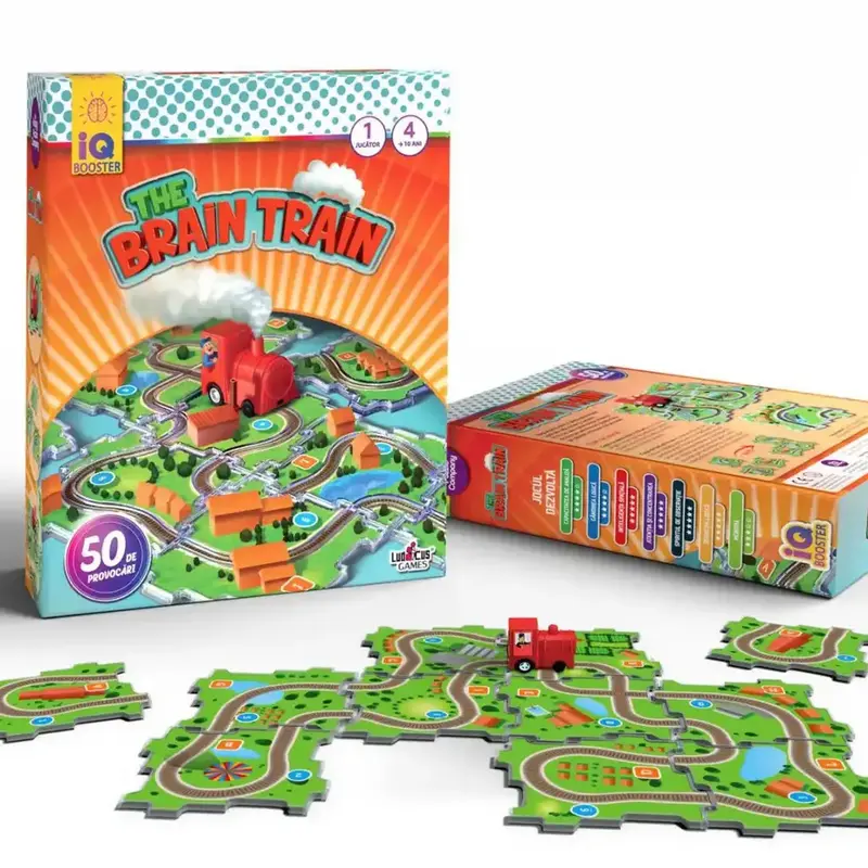 Jocuri si creativitate - IQ Booster - The Brain Train Editie in romana