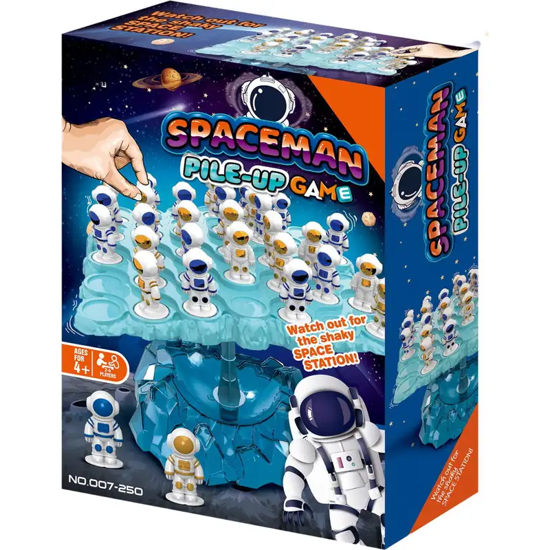 Jocuri si creativitate - Astronauti in echilibru - Joc de coordonare Bufnitel