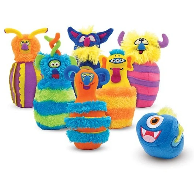 Jucarii de plus - Joc bowling Monstruletii - Melissa & Doug