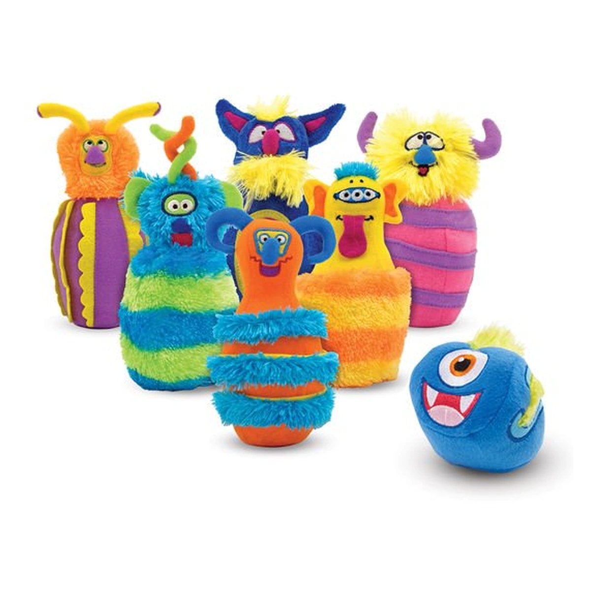 Jucarii de plus - Joc bowling Monstruletii - Melissa & Doug
