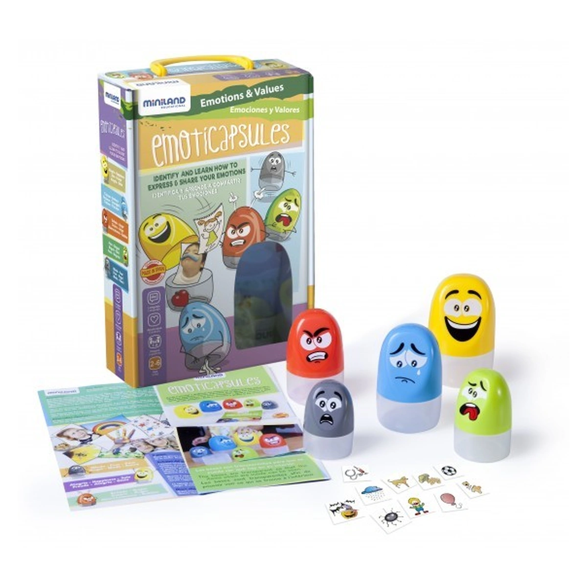 Jucarii educative - Joc Cutiutele cu Sentimente - Miniland