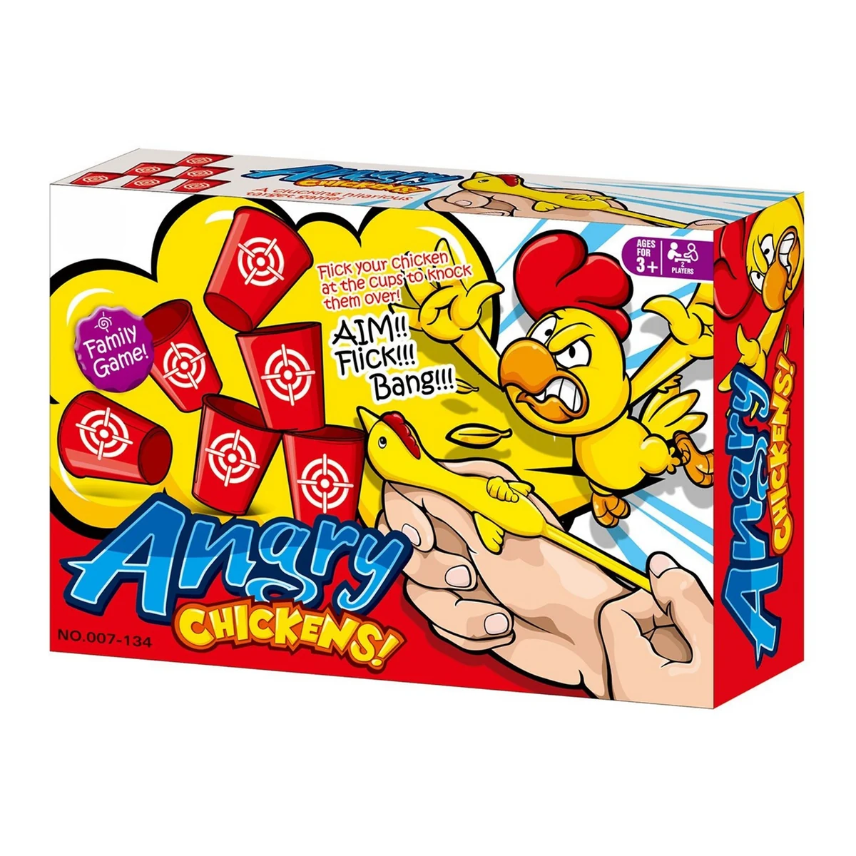 Jocuri de indemanare - Joc de aruncat la tinte - Puisori nervosi de la Bufnitel