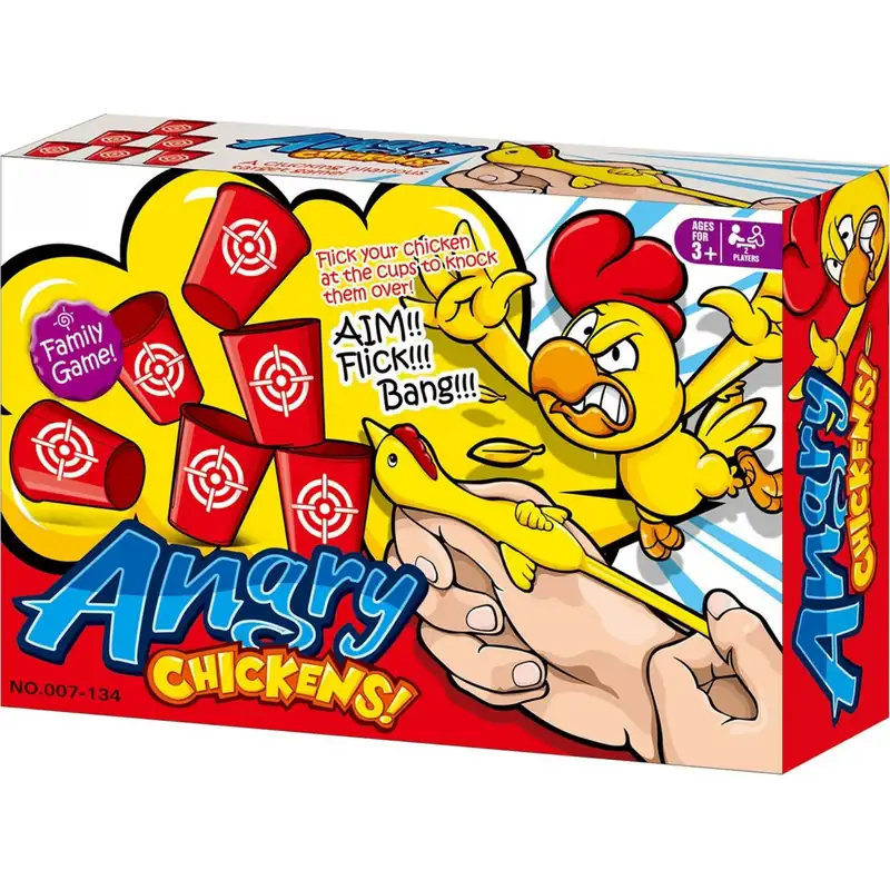 Jocuri si creativitate - Joc de aruncat la tinte - Puisori nervosi de la Bufnitel