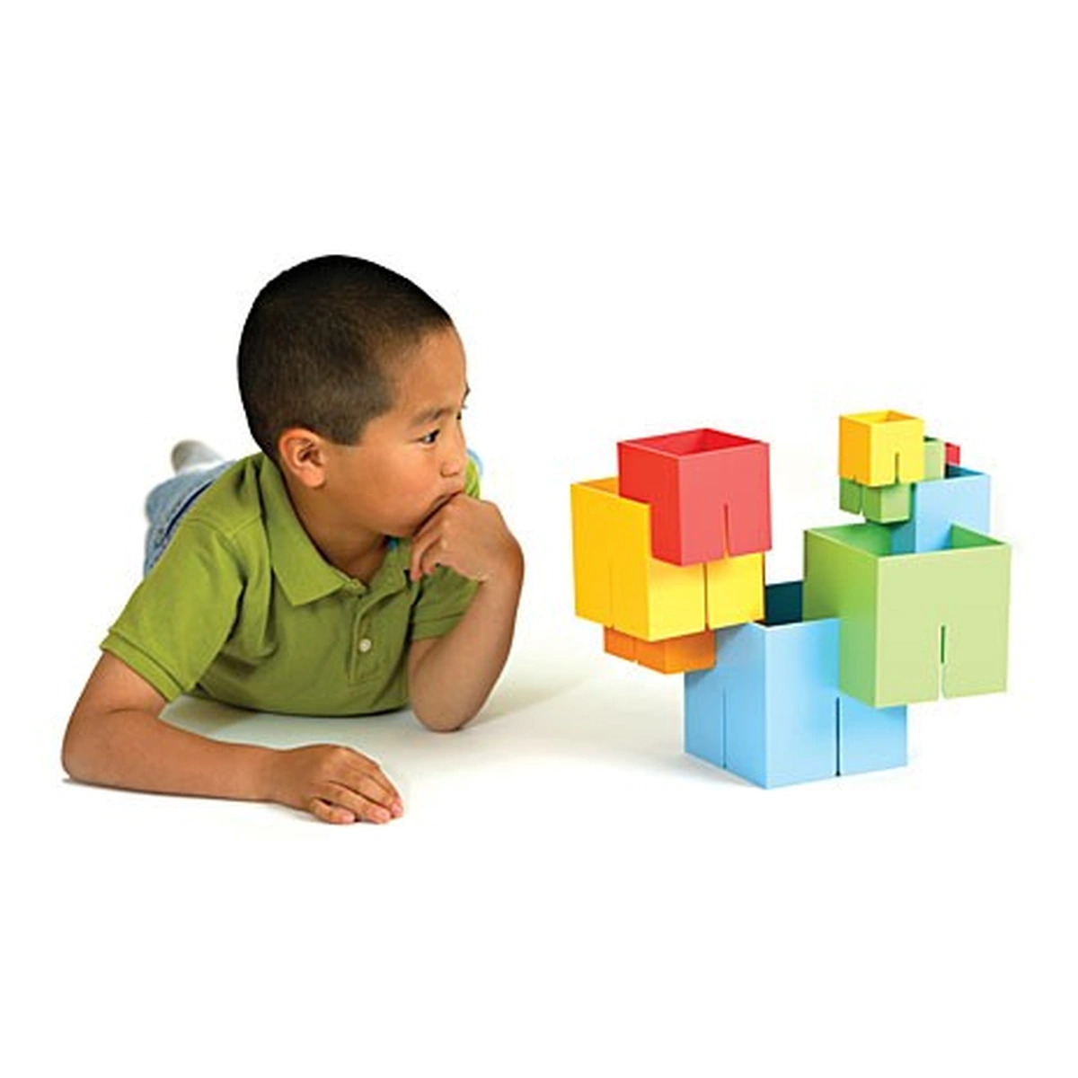 Joc de constructie Cuburi DADO Original Fat Brain Toys [2]