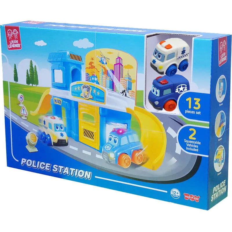 Masinute si camioane - Prima mea sectie de politie - Little Learner