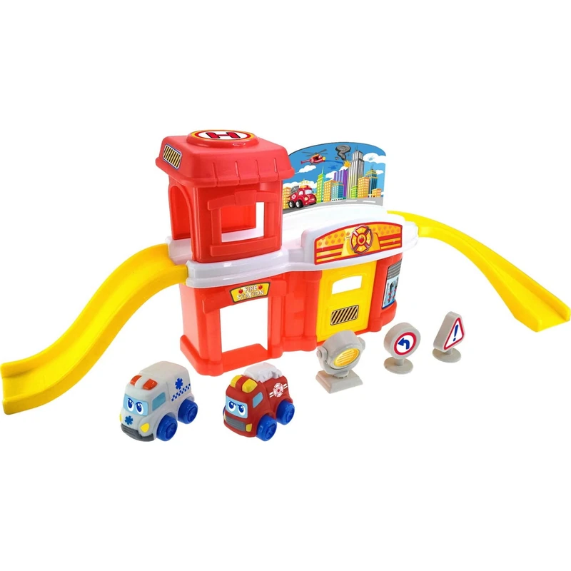 Masinute si camioane - Prima mea statie de pompieri - Little Learner