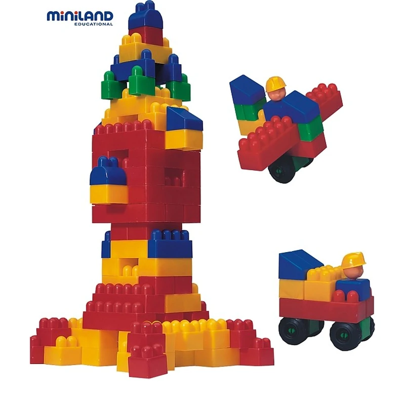 Joc de constructii Caramizi Miniland 300 buc [3]