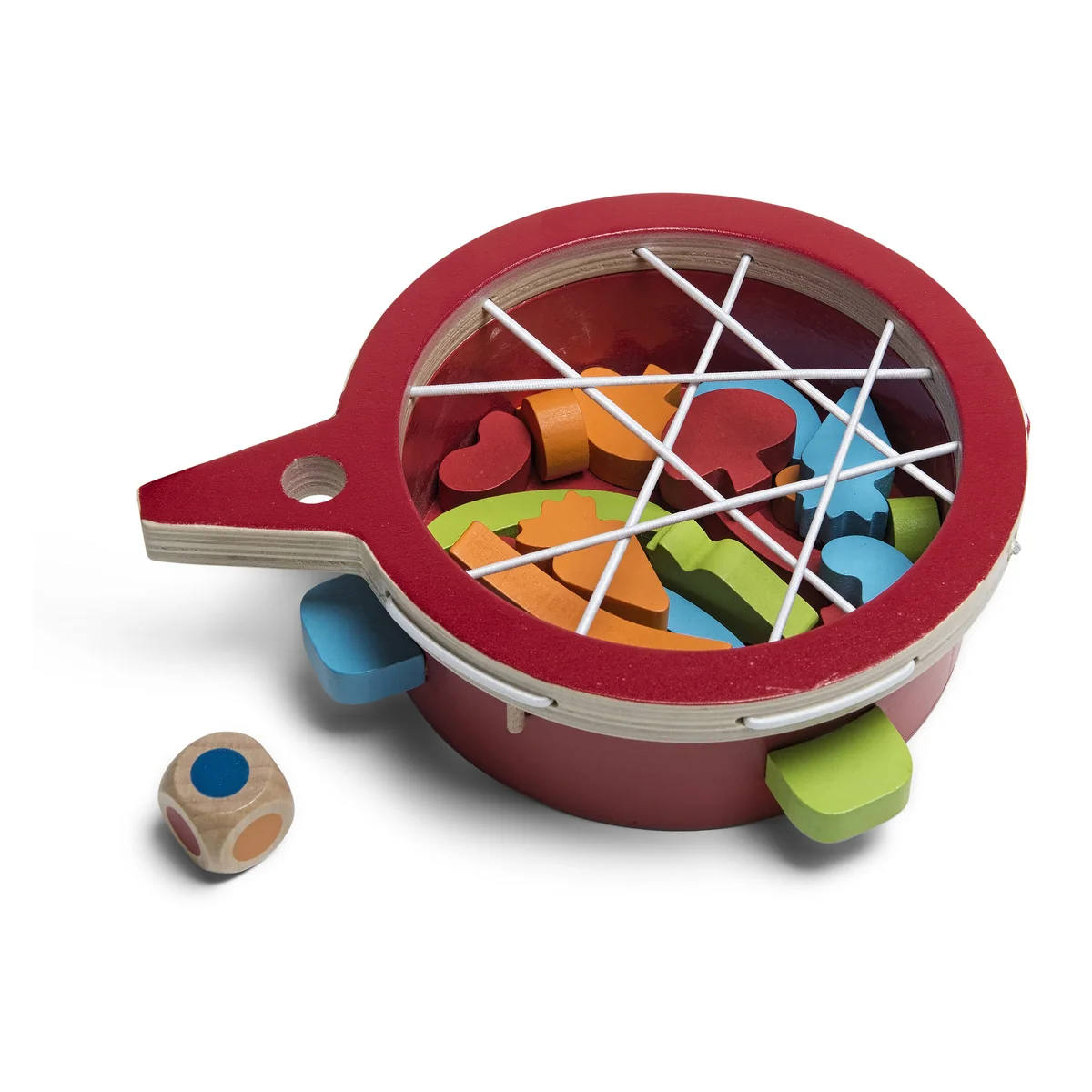 Jucarii din lemn - Joc de indemanare Veggie