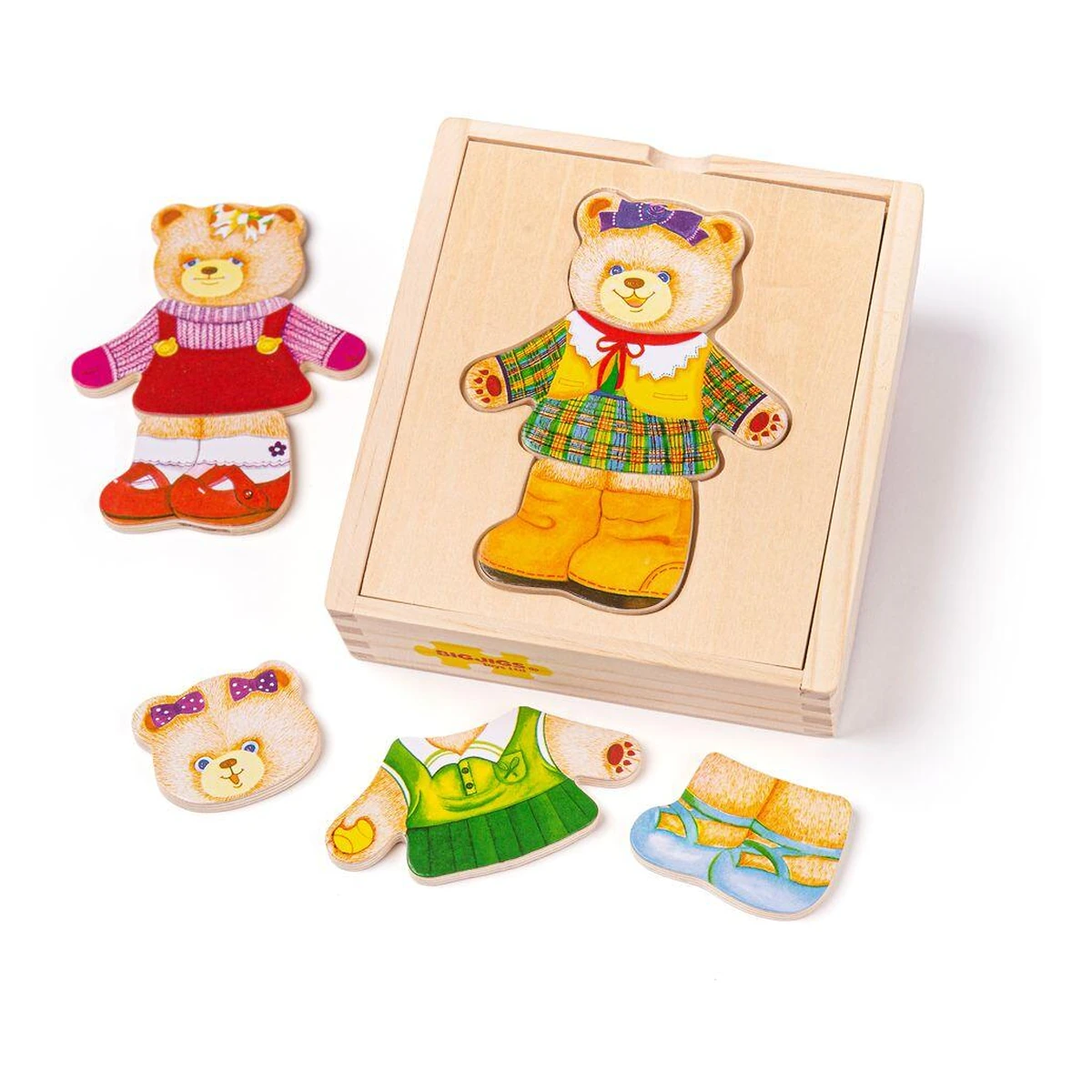 Jocuri de indemanare - Joc de potrivire - doamna Urs