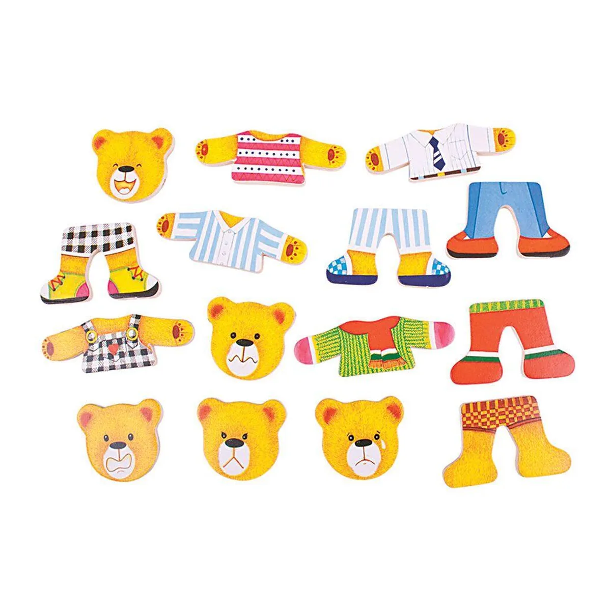 Joc de potrivire - Familia ursuletilor BIGJIGS Toys 6 ani [4]