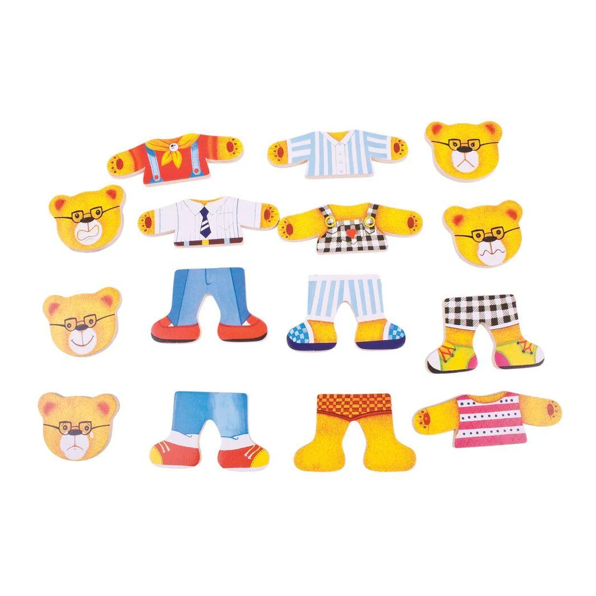 Joc de potrivire - Familia ursuletilor BIGJIGS Toys 6 ani [2]