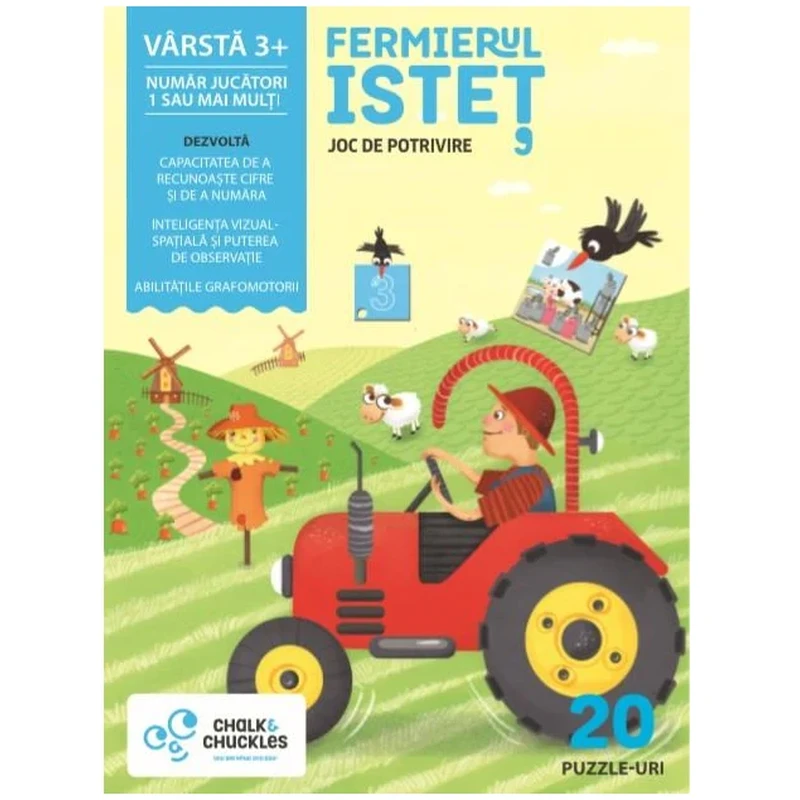 Jocuri de societate - Joc de potrivire - Fermierul istet