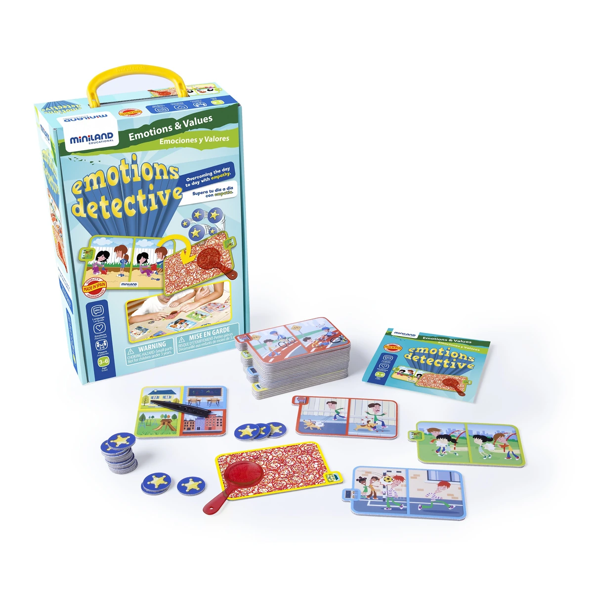 Jucarii educative - Joc Detectivul de Sentimente - Miniland