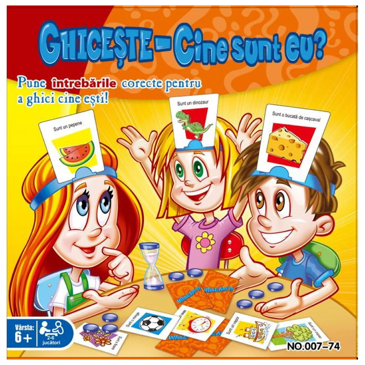 Jocuri de societate - Joc - Ghiceste cine sunt eu? Bufnitel 6 ani+