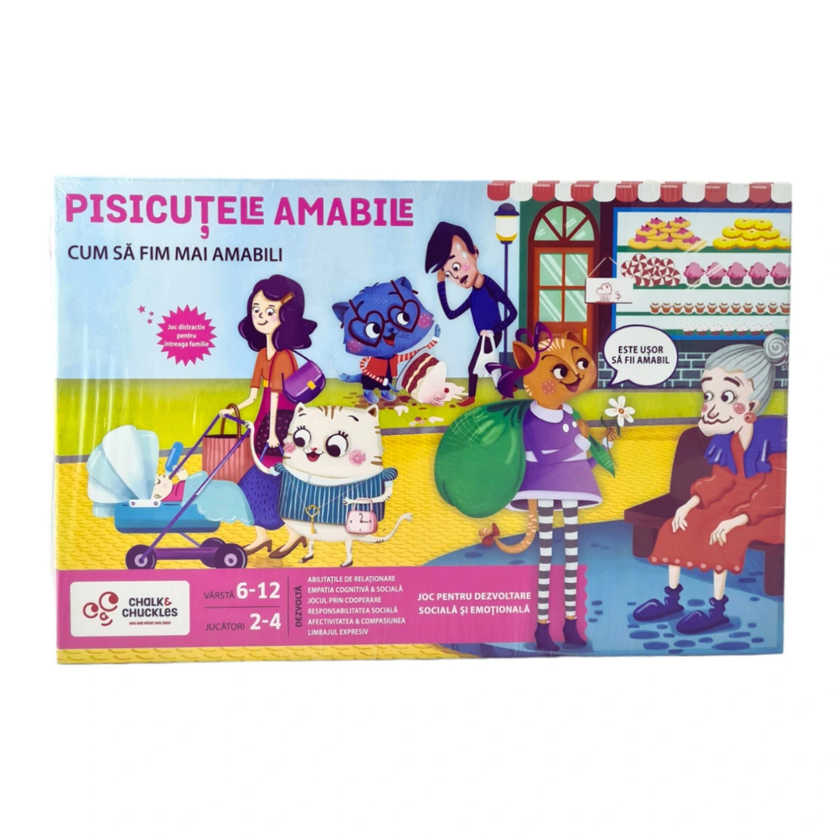 Jocuri de societate - Joc interactiv - Pisicutele amabile