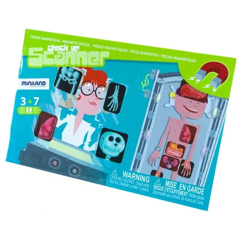 Jucarii - Joc magnetic Descopera corpul uman - Miniland