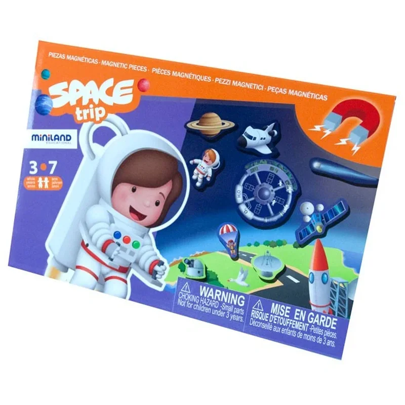 Jucarii educative - Joc magnetic Descopera spatiul - Miniland