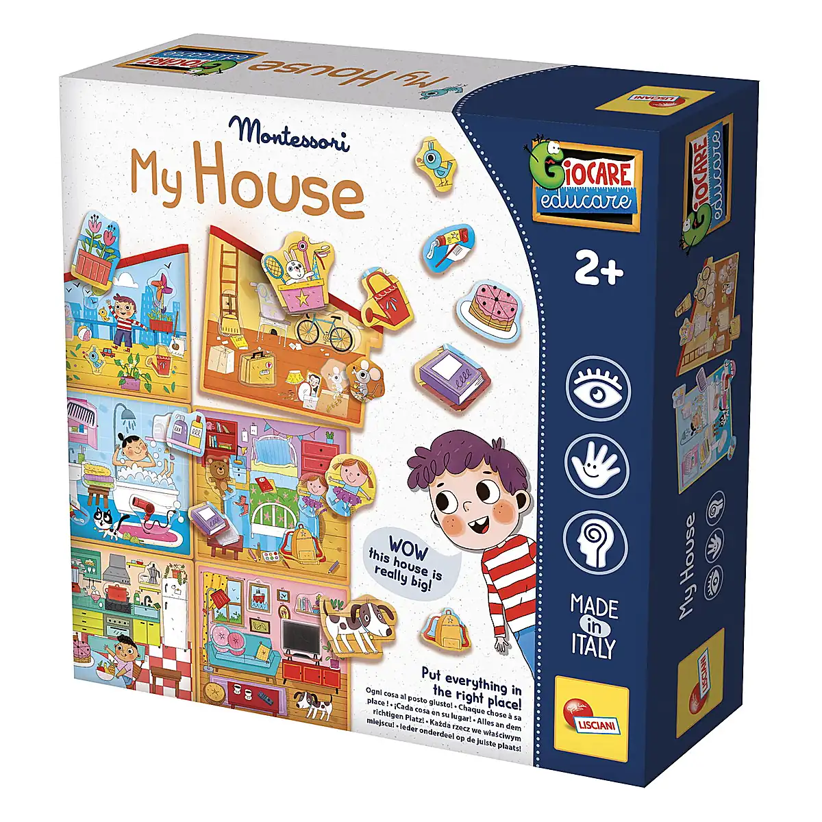 Jocuri si creativitate - Joc Montessori - Casuta mea ordonata