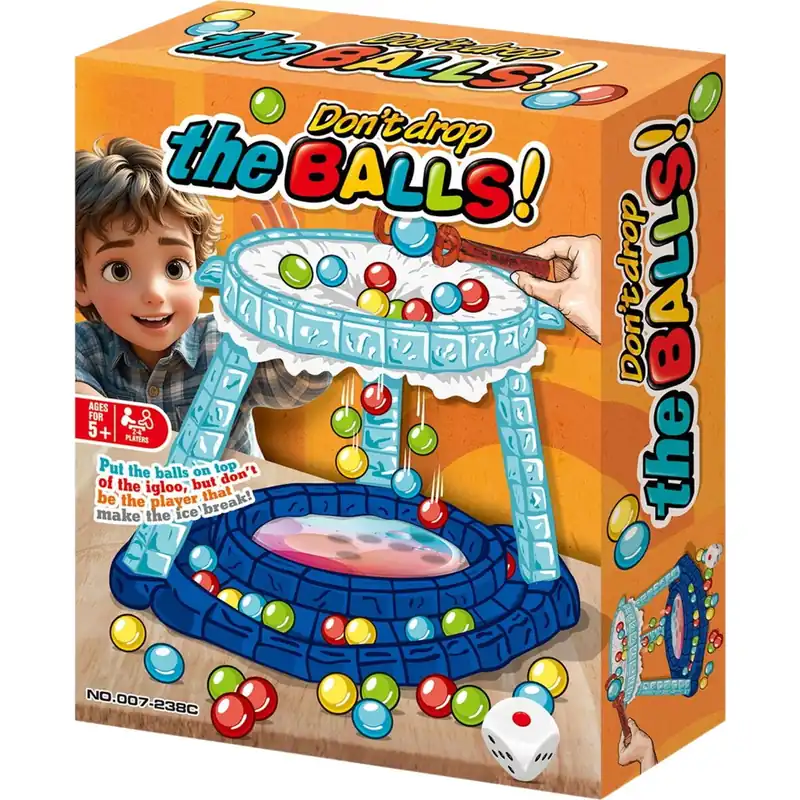 Jocuri si creativitate - Nu lasa bilutele sa cada - Joc dexteritate Bufnitel