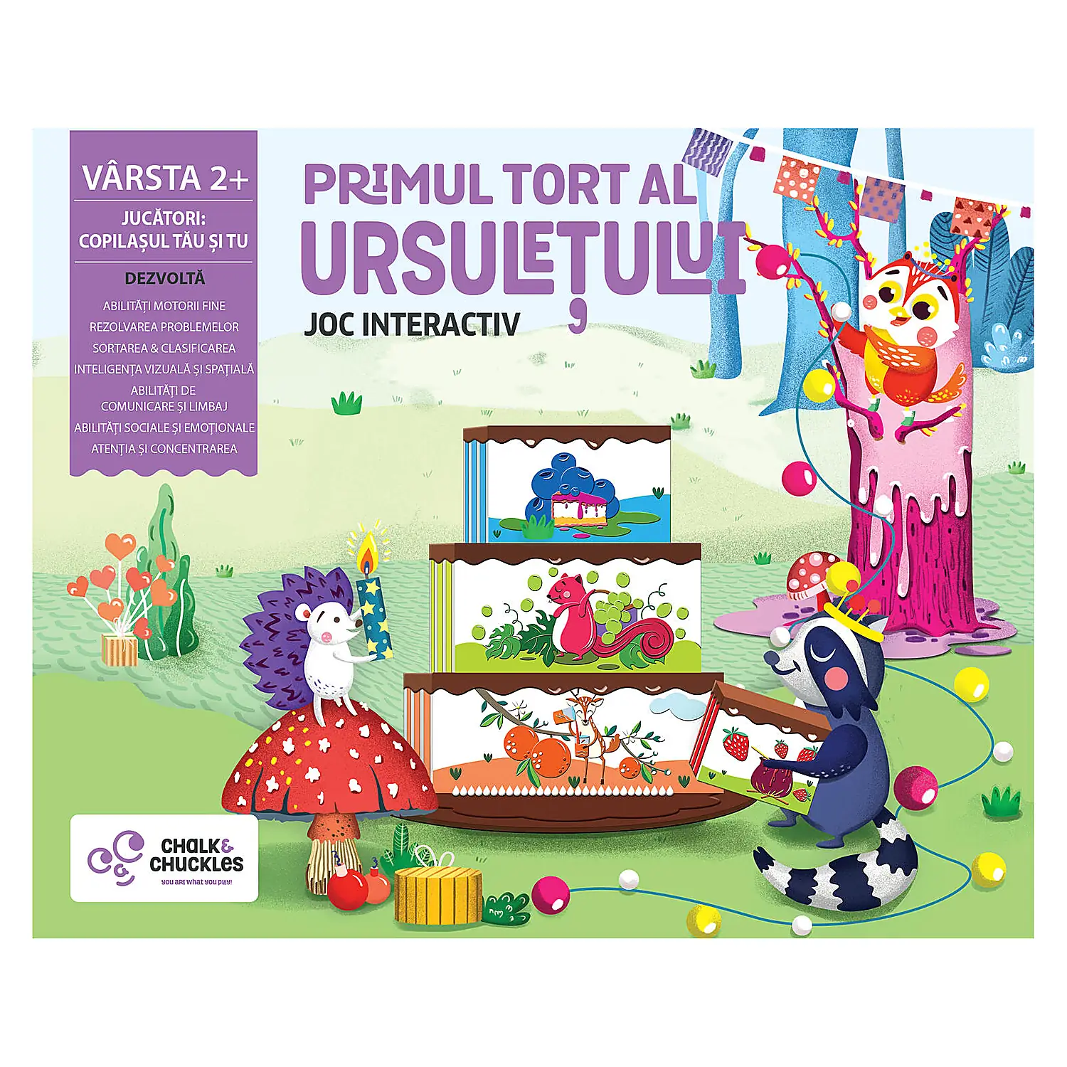 Jocuri de societate - Joc - Primul tort al ursuletului