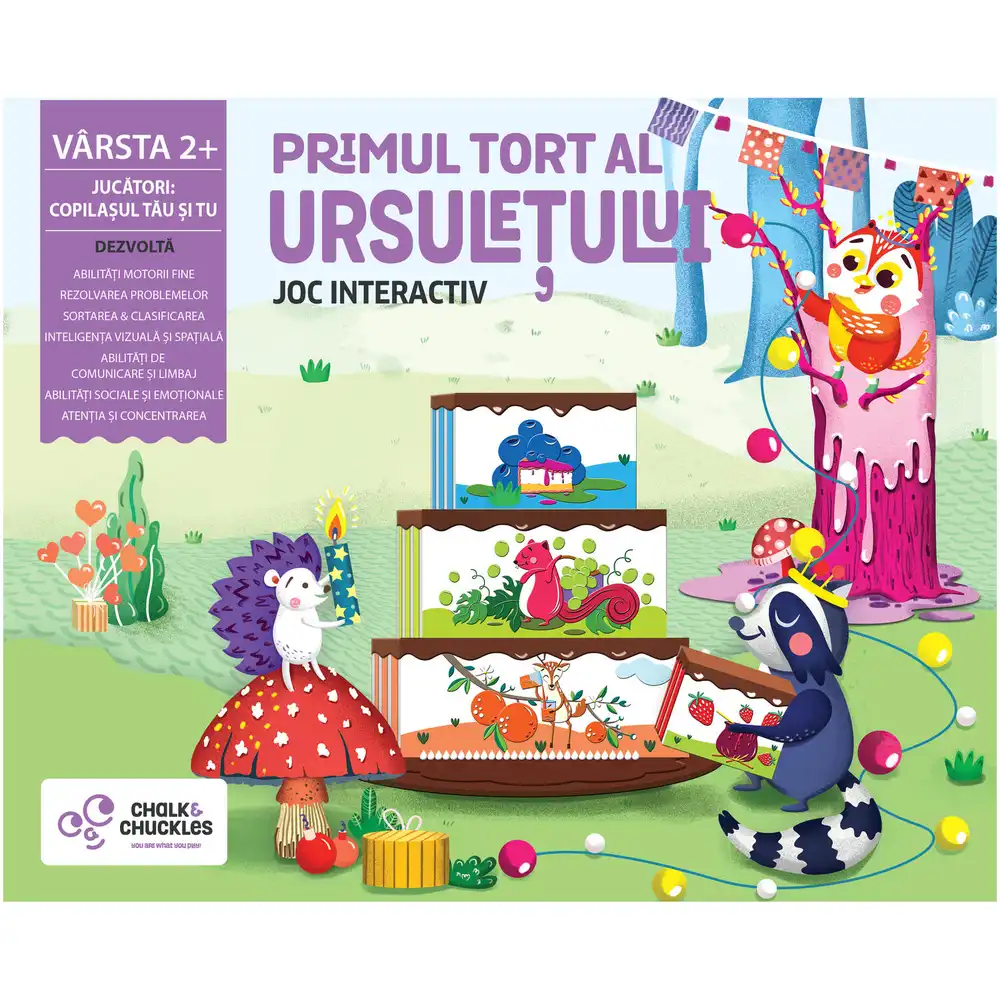 Jocuri de societate - Joc - Primul tort al ursuletului