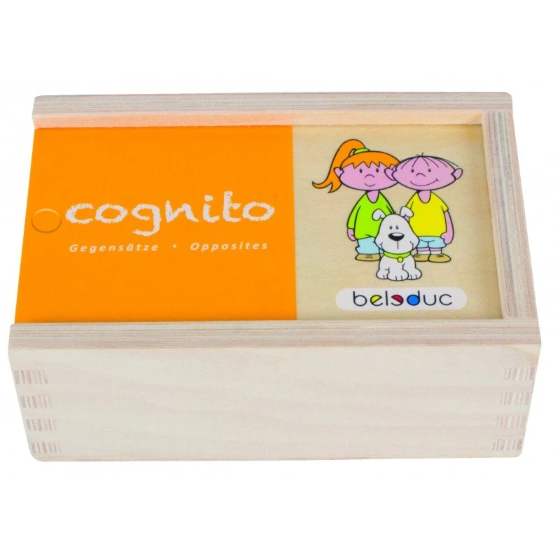 Puzzle-uri si incastre - Joc Puzzle Cognito Antonime - Beleduc