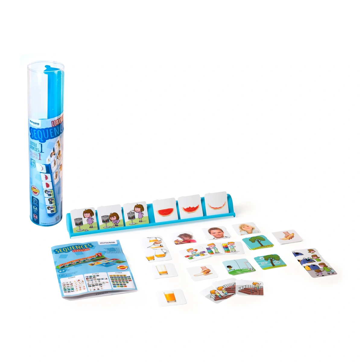 Jucarii educative - Joc Secvente temporale - ordinea lucrurilor. Pentru 3-4 ani - Miniland