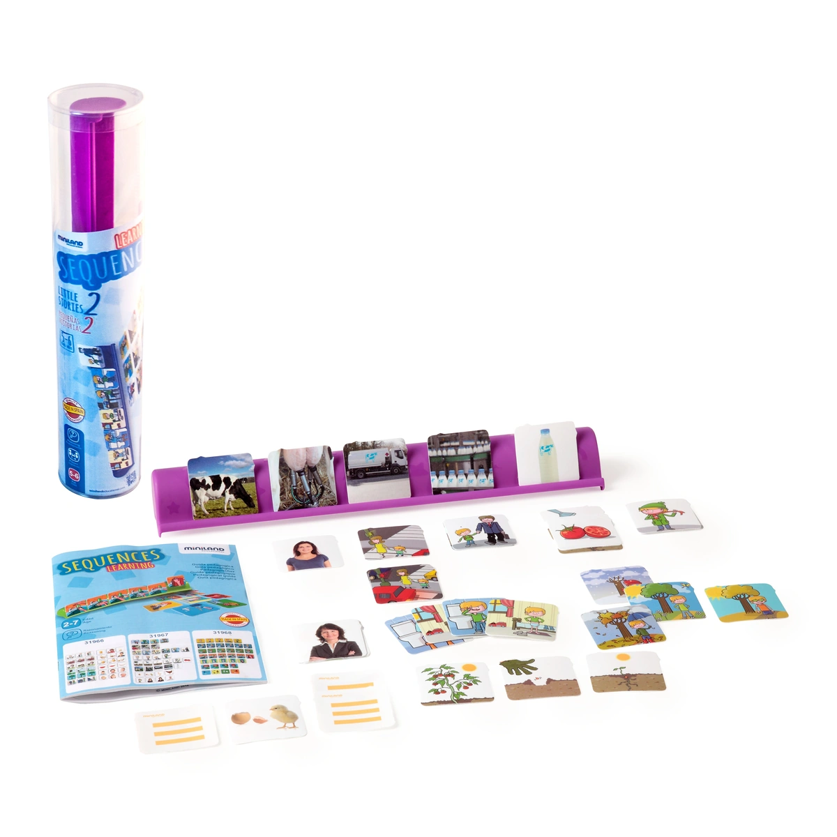 Jucarii educative - Joc Secvente temporale - ordinea lucrurilor. Pentru 5-6 ani - Miniland