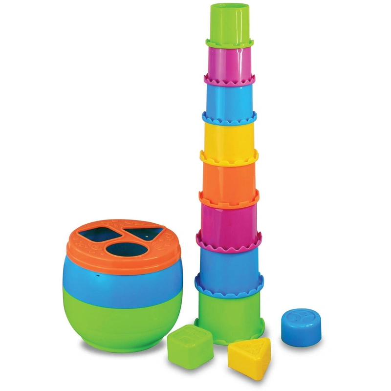 Jucarii - Joc sortare - Turnulet vesel