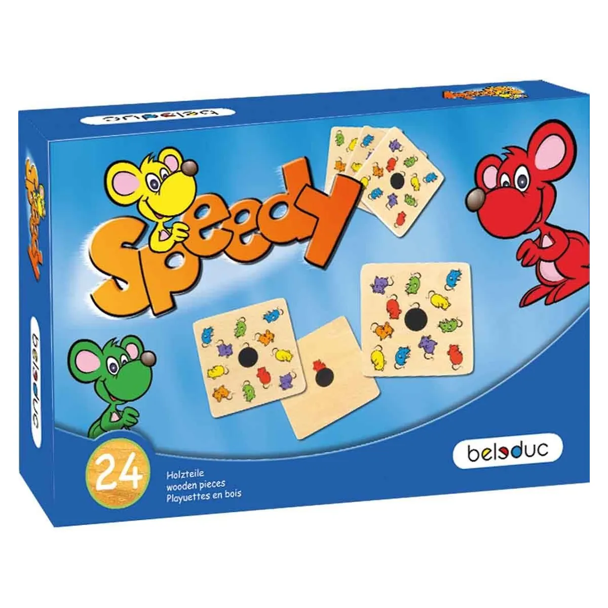 Jucarii din lemn - Joc Speedy Beleduc