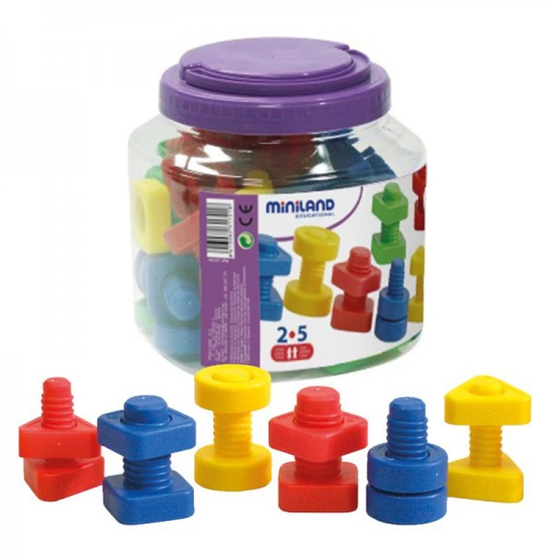 Jucarii - Joc Suruburi si Piulite Miniland