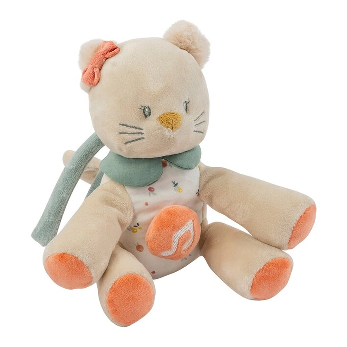 Jucarii muzicale - Jucarie de plus, Nattou, MILA, ZOE & LANA, Cu muzica, 0 luni+, Cat