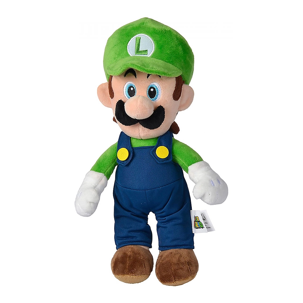 Jucarii de plus - Jucarie de plus Simba Super Mario, Luigi 30 cm