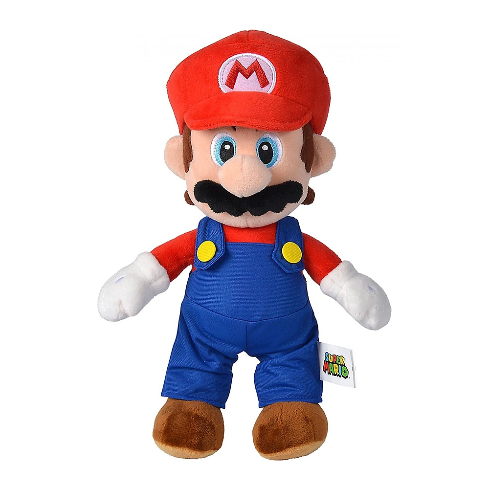 Jucarii de plus - Jucarie de plus Simba Super Mario, Mario 30 cm