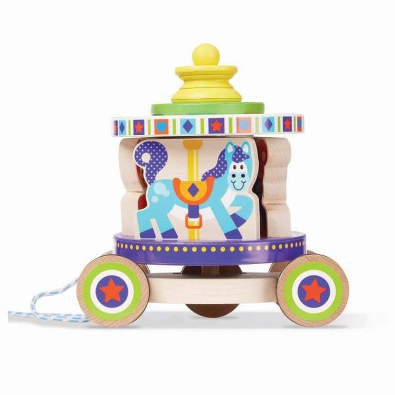Jucarie de tras carusel Melissa and Doug [2]