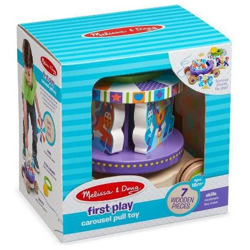 Jucarie de tras carusel Melissa and Doug [4]