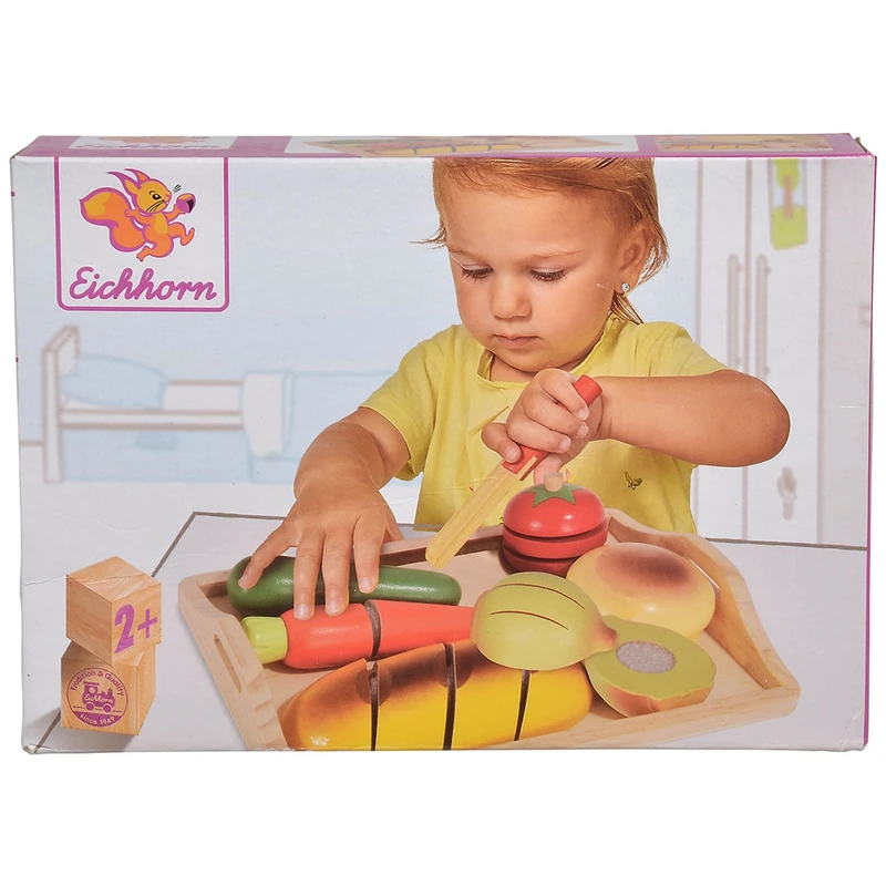 Jucarie din lemn Eichhorn Chopping Board [4]